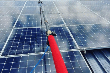 solar panel cleaning Geelong services for optimal energy efficiency and performance